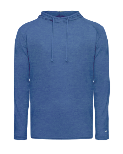 Triblend Hooded Long Sleeve T