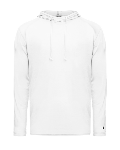 Triblend Hooded Long Sleeve T