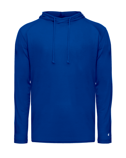 Triblend Hooded Long Sleeve T